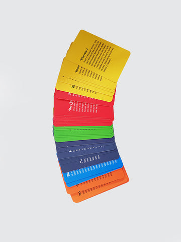 ChiBall Children In Balance Playing Yoga Cards